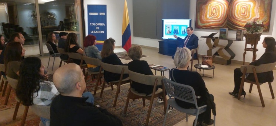 Rendición de cuentas 2023 de la Embajada de la República de Colombia en el Líbano