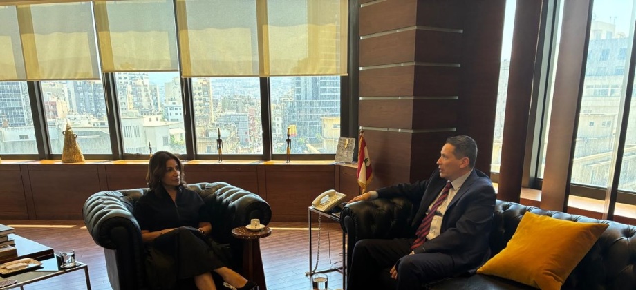 Embajador de Colombia dialogó con la Ministra de Asuntos Sociales del Líbano sobre desarrollo social, inclusión y atención a poblaciones vulnerables