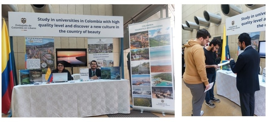 Embajada de Colombia en el Líbano en el evento International Days Exhibition