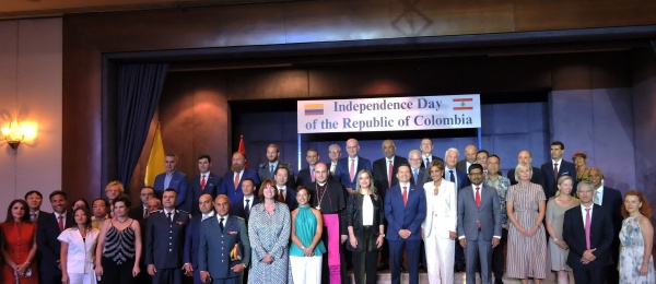 La Embajada de Colombia en el Líbano celebra el Día de la Independencia de Colombia