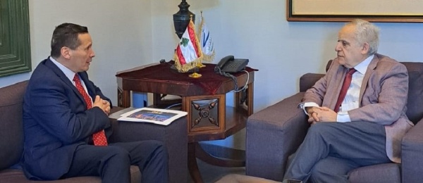 El Embajador Edwin Ostos Alfonso fortalece el Plan de Promoción de Colombia en el Líbano
